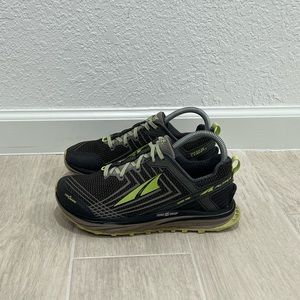 Altra Timp 1.5 Trail Running Shoes Gray Foot Shape Gaiter Trap Women's Size 6
